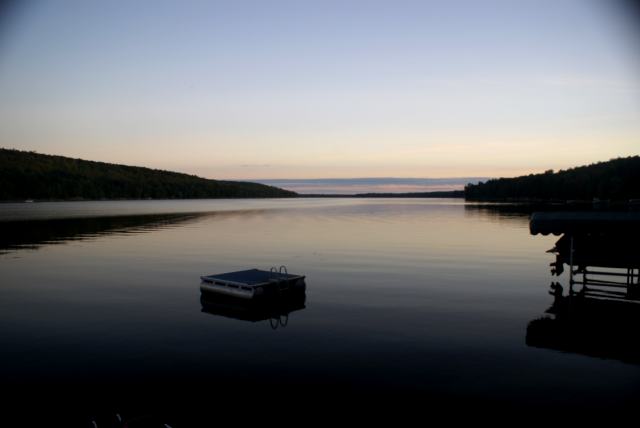 Earlier, there were signs that peak color would come early to the lake area.  Now, with the warmer weather, it seems that the first weekend in October should be just about right, making it a normal year for peak.<br><br><br>-Nemo