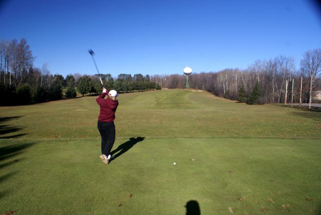 Golf!  It was warm enough to golf!  The course was in pretty good shape and there were plenty of  tee times.
