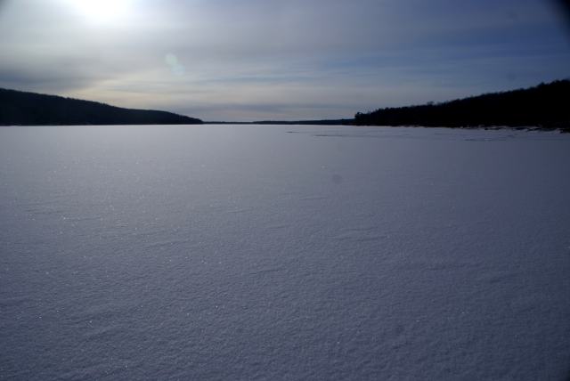 Winter. It lasts to long for my like'in, but the bar has water, Brule is very ski-able, and the Annual Lake Lucerne Bottle Rocket war is just under 2 weeks away.  This makes the cold, ice, and dark more bearable.  Here's to an early, wet spring.<br><br><br>-Nemo