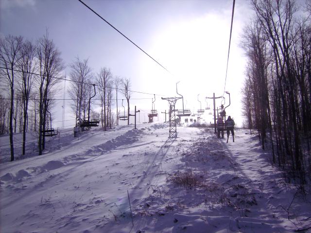 The lifts were also cold/empty much of the day.