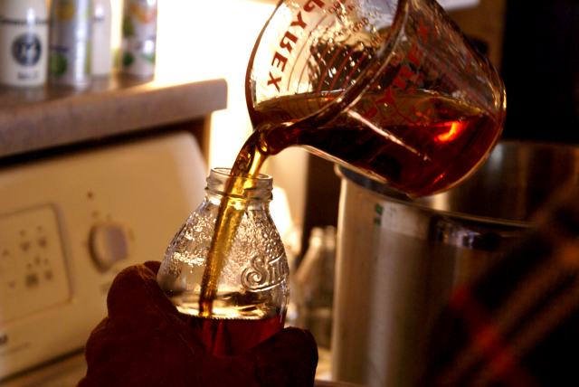 and bottling the golden goodness.  Twenty plus gallons were cooling by 2:00 PM.