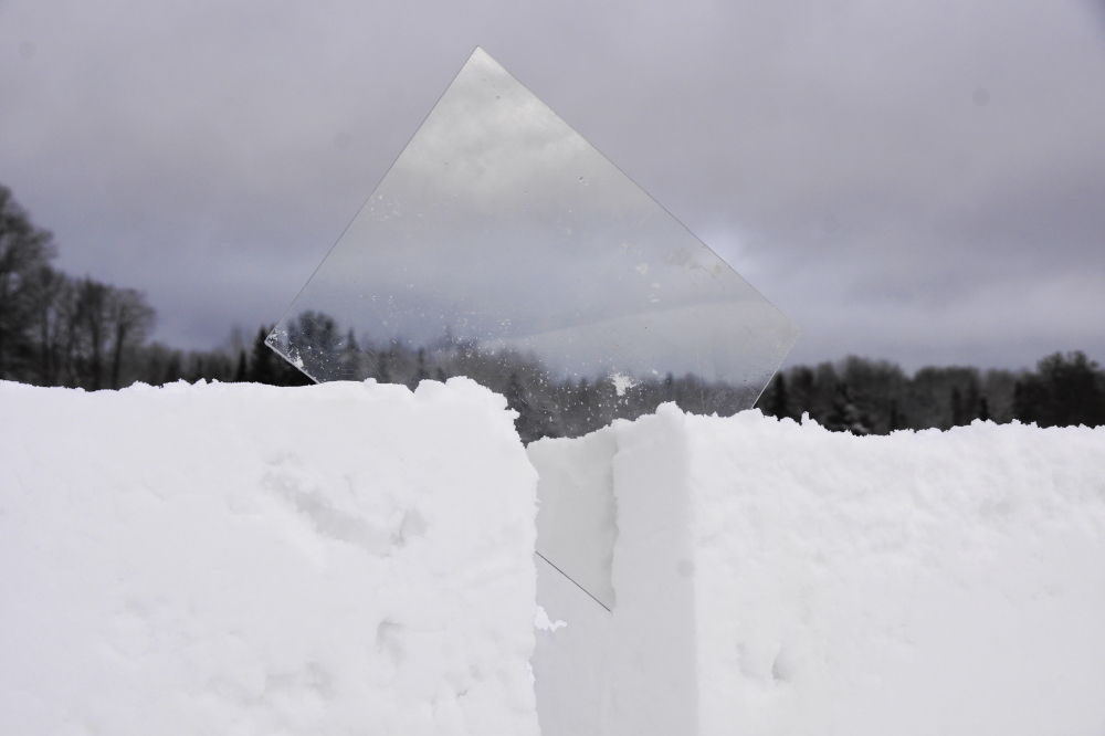 The foundational elements of the north's fort were straight and level but, perhaps due to the hurried nature of the work,  many of the finishing touches were not quite square.