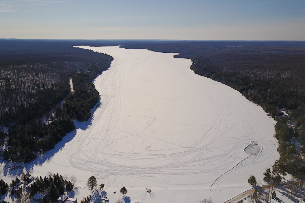 Last week, Lake Lucerne got a few inches of snow and a pallet of cold.  As Deep Winter trudges on, we take solace that this year's Deep Winter does not have the depth of snow or cold as do most. A few inches of snow can effectively be ignored. A -5°F morning will take more than a round trip to the mailbox to freeze a few fingers off. Come on January, is that all you got? If Deep Winter continues to show a shockingly disrespectful lack of game, we'll be tapping trees in a week or two.