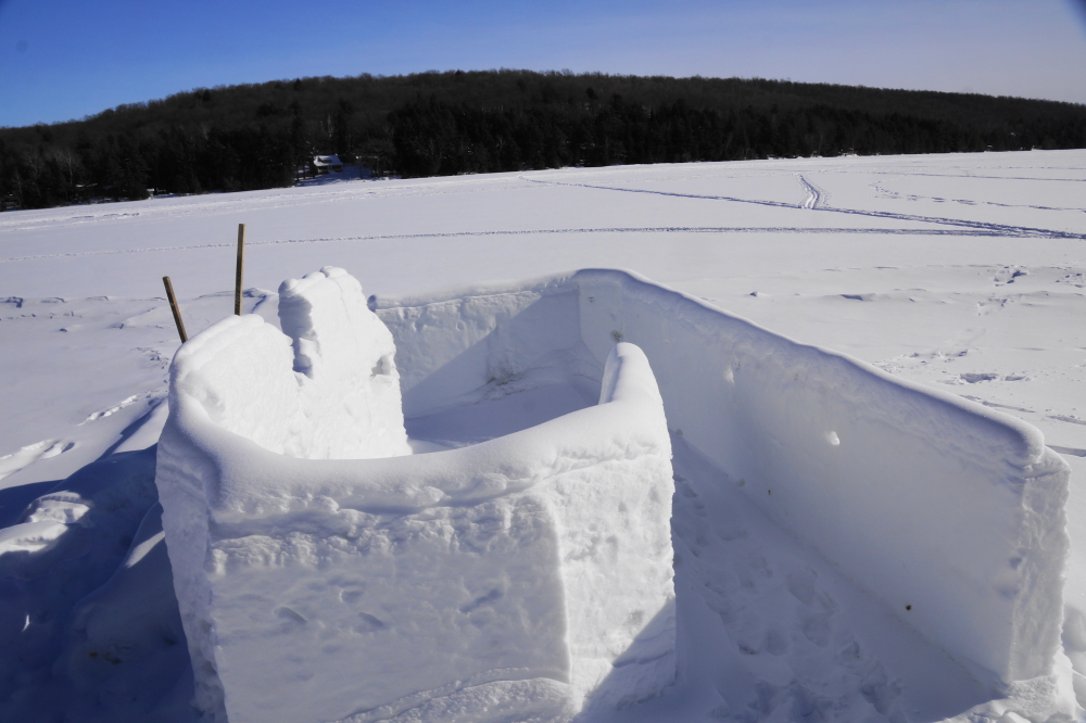 The interior and rear wind wall are still in surprisingly good shape.