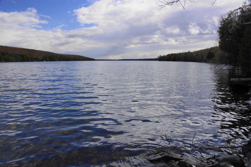 Last week started off with the lake water ice free and very high. The inches of rain the week before continued to push the lake to highs for the year and last week's precipitation continued that trend. Still don't have a lake temperature reading, but judging from the number of swimmers it would be safe to say it's pretty cold.
