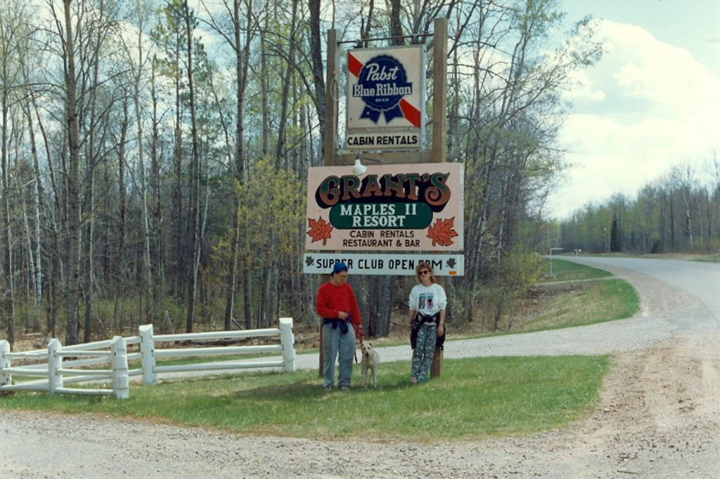 Grant's Maple's II resort, known for its fine dining, cabin rentals and photographic signage was open all weekend.