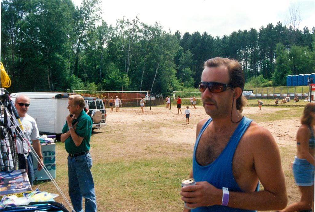 There was also plenty of volley ball and port 'o potties. 