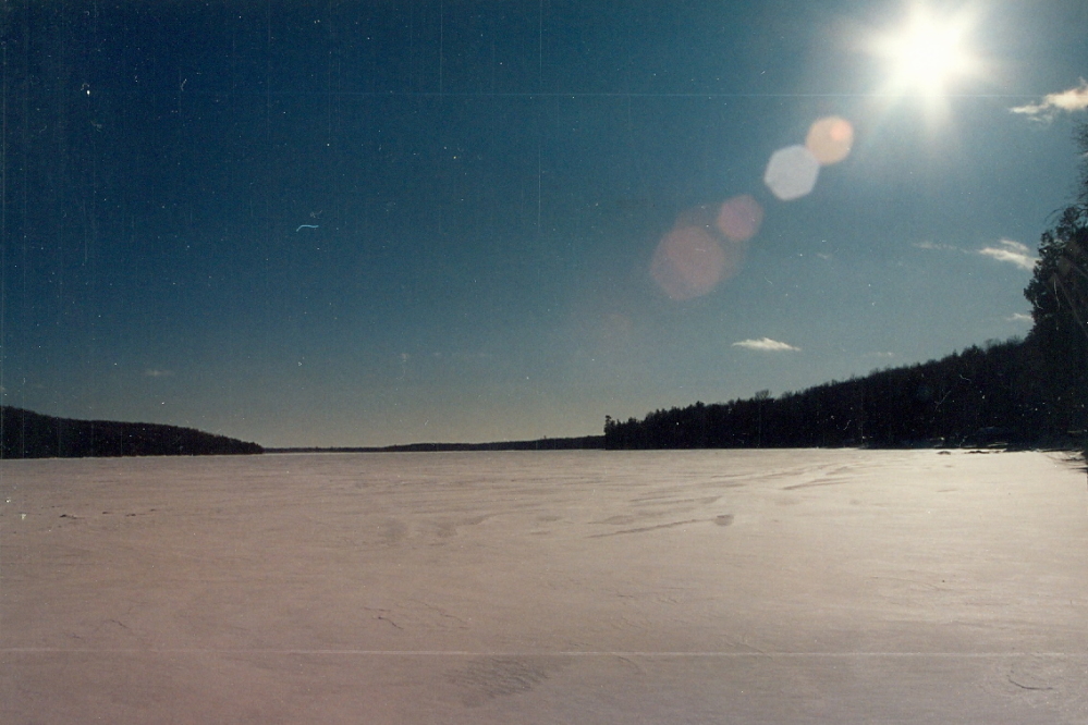 We made it up late Thursday for what has become a regular Winter thing.  This is the fifth year that we've had a bottle rocket war on the North end of Lake Lucerne and it was one of the coldest ones yet.