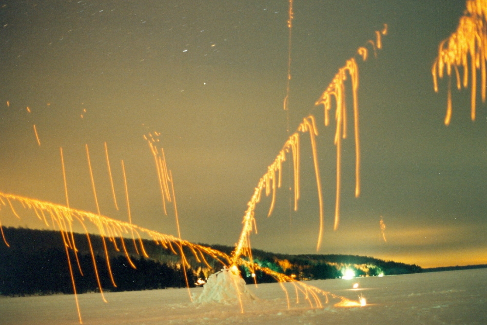 The camera was repositioned toward the end of the battle.