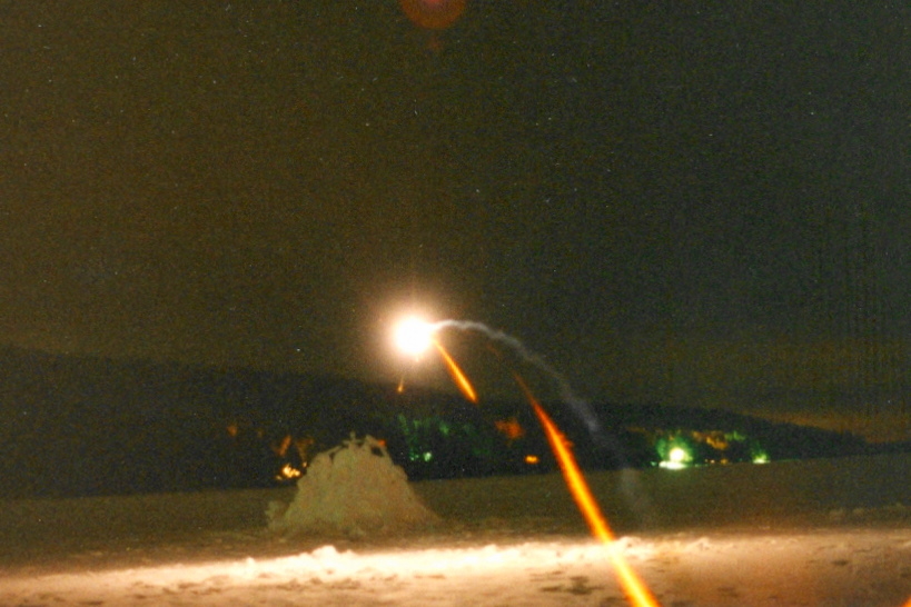 Nothing like giving a foe a little bit of light by blowing one up over their head.