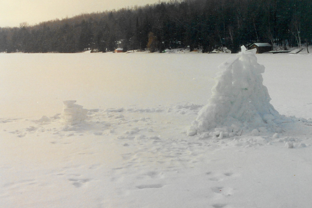 The third fort had a thinner wall and a smaller "fall back" position.