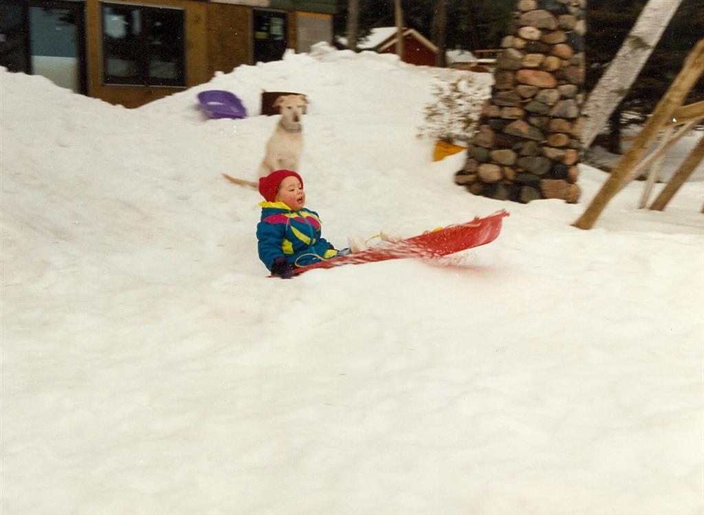 We arrived at the lake on Friday for what we thought was going to be an uneventful Saturday laundry day.  After returning to the lake with loads of clean clothes, we found a newly constructed fun sized ramp and jump just off Knott Lane.