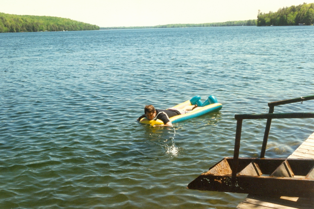 The weather continued to improve as the weekend progressed. On Sunday it achieved a Summer like state. Some, in an ill conceived plan to extend their stay, pulled up the steps on the dock, floated on the lake, and sprayed anyone who dared come down to inform them it was time to go. Eventually responsibility won out over paradise and we went back. We can't return soon enough for my liking.<br><br><br>-Nemo eventually left the northwoods, but he wasn't happy about it