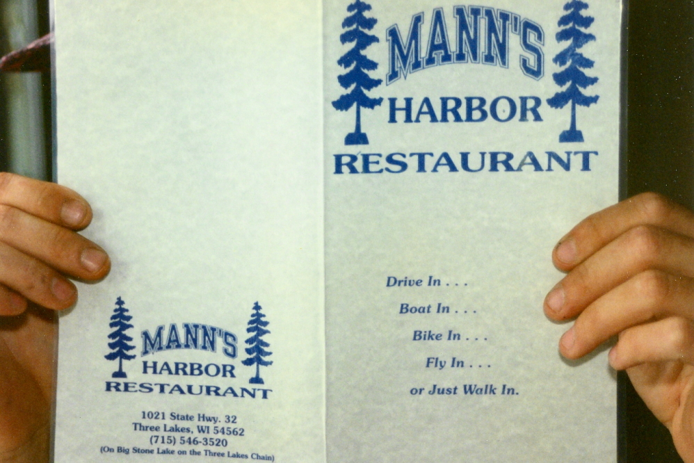 Mann's Harbor Restaurant turned out to be a good random diner find.