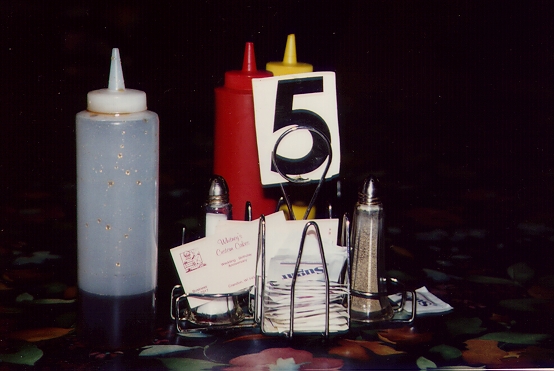The Duck's Experience: Table 5 proved to be a wonderful choice. A good view and an ample supply of sugar. 