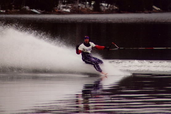 This (*the cold weather, water) did not stop some from practicing hypothermia.
