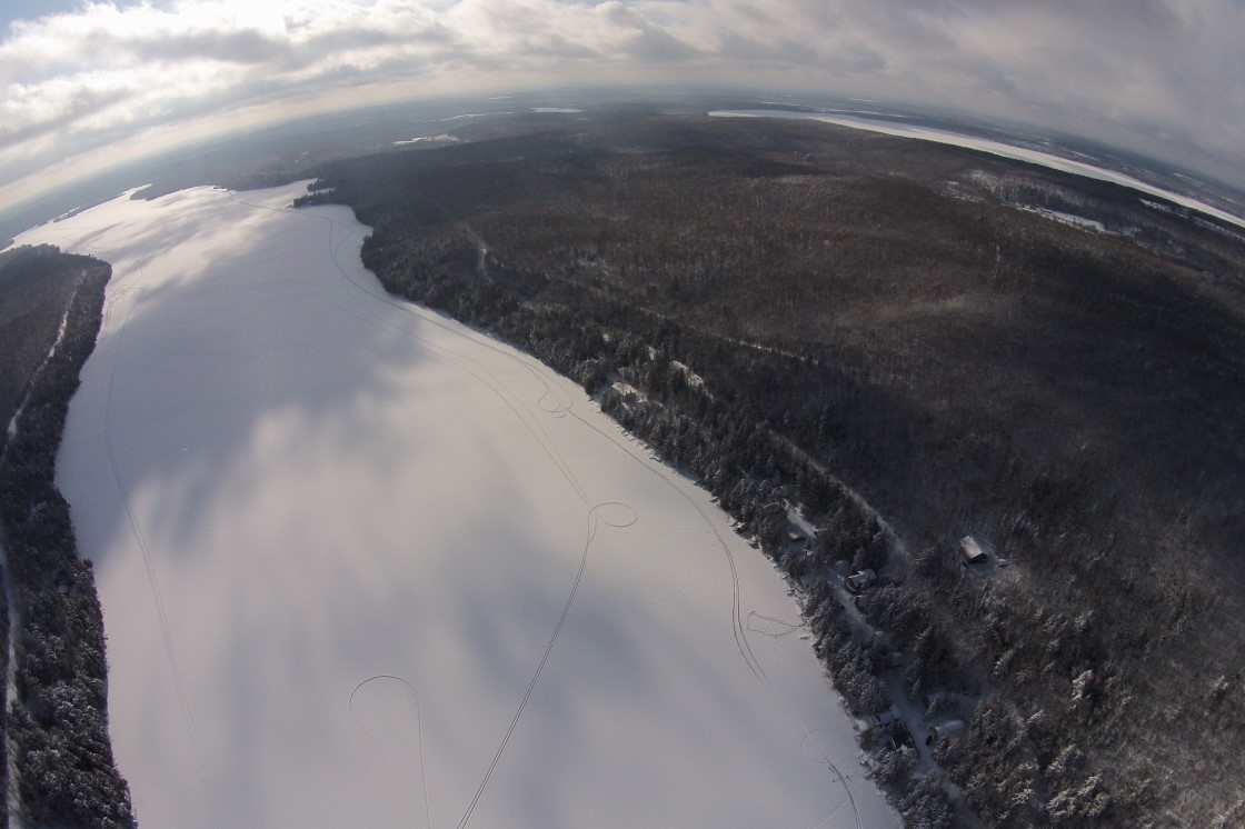 Lake Lucerne and Metonga are still frozen.