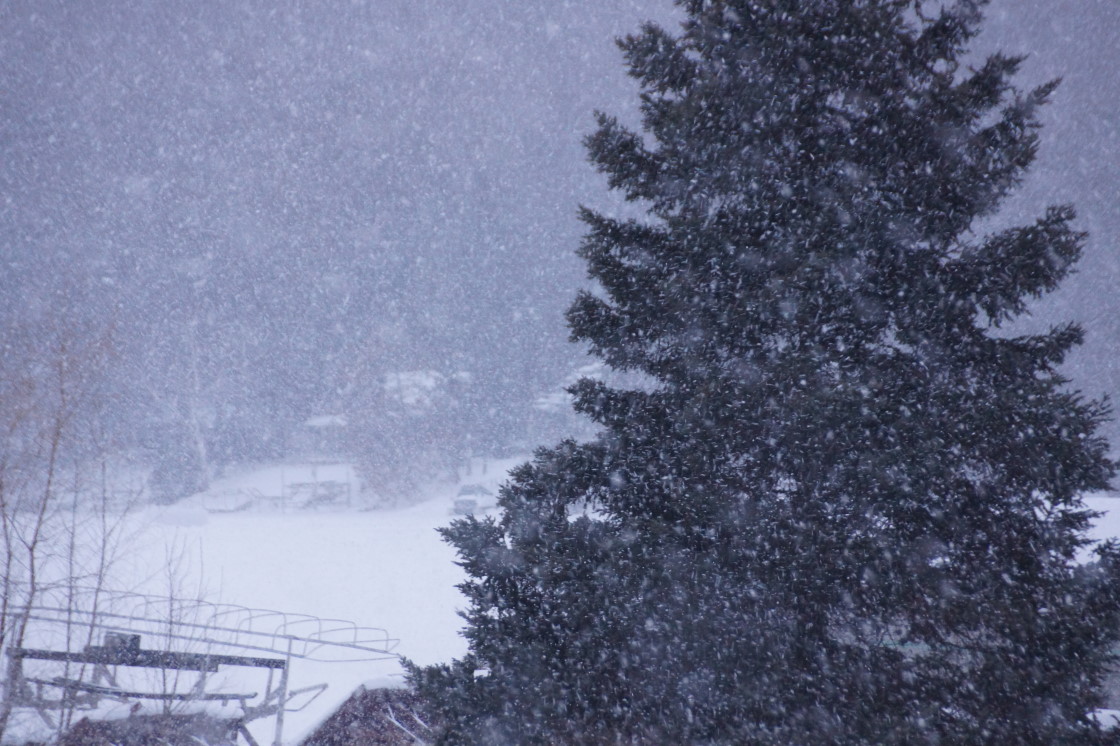 Then we got some snow. And cold.