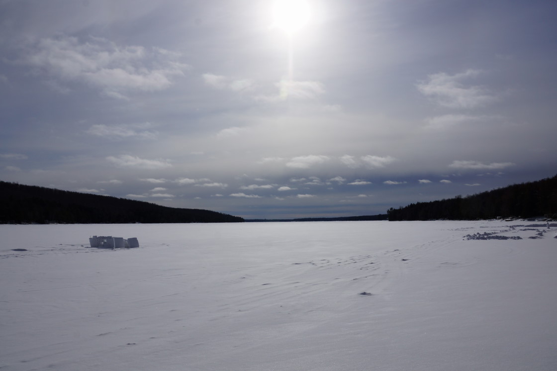 The last seven days were gray. We didn't get the drone up last week due to wind, snow or general grayness. We'll try to get it back into the sky next week. The forecast calls for snow, which is good. The 2 inches of blowing and drifting snow we got last week was enough to make some roads unpleasant, but not enough to make snowmobilers happy. The last thing anyone wants are grumpy snowmobilers.<br><br><br>-Nemo, always pleasant, never grumpy.