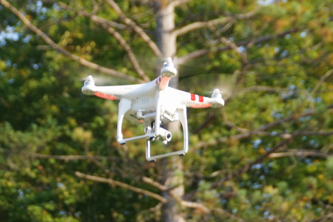 To get a better feel for the colors, we sent the camera-on-a-copter up late last week.