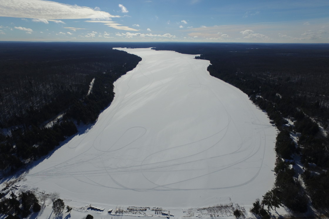 The lake is still frozen.  We did not get the chance to dip a baited hook through the ice last week so we can't attest to Lake Lucerne's continued fishlessness. Rumors have it that there may be one or two fish near the islands. A few scattered shanties on the South are chasing this fish. Nothing like the small city that has popped up all over Lake Metonga. That lake-town is close to becoming incorporated and getting its own zipcode.<br><br><br>-Nemo's not throwing his hat into the ring to run for Mayor of Metonga mostly because his ears would get cold.