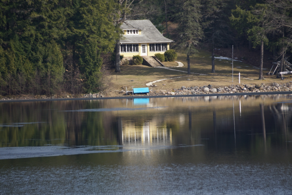 Last week, that all ended. We celebrated the finale of the sapping season, snow, cold, and lake ice with a party just to the South and West of Water's Edge.
