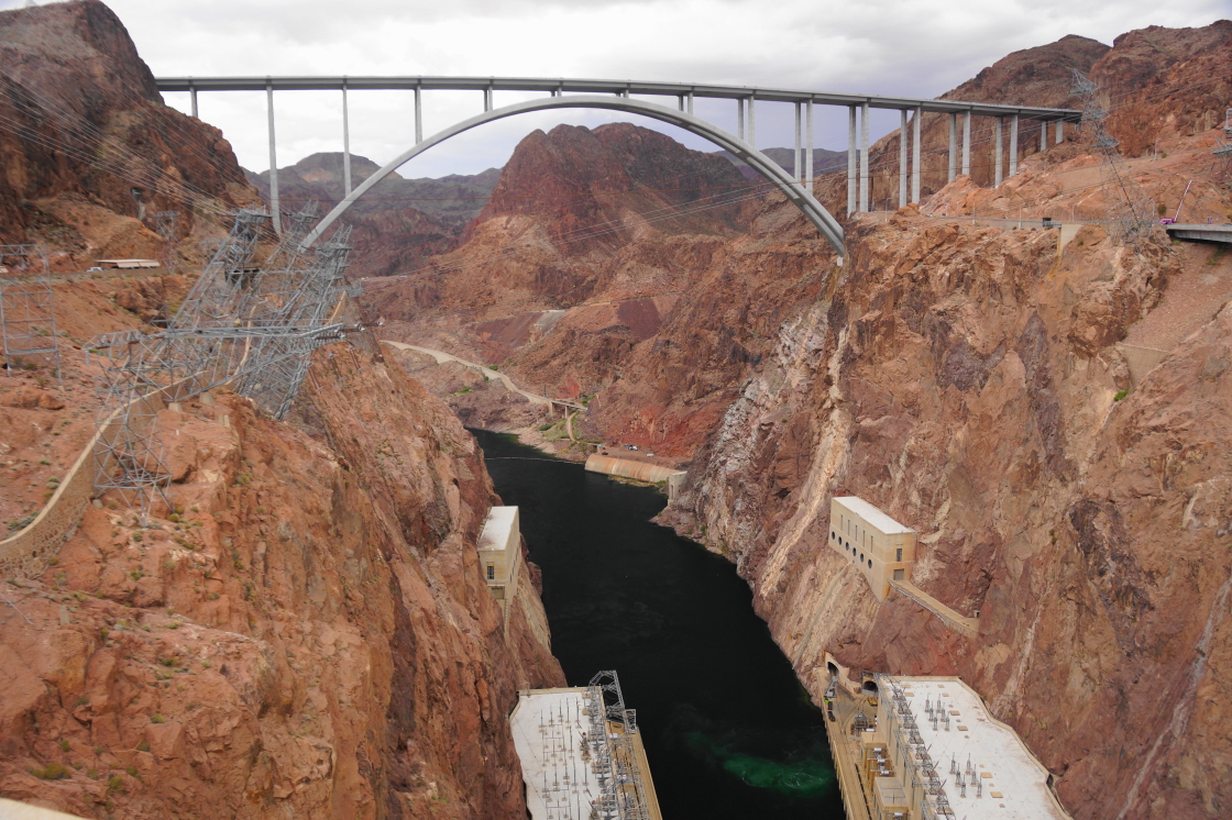 The Tillman bridge is almost as impressive as the dam.