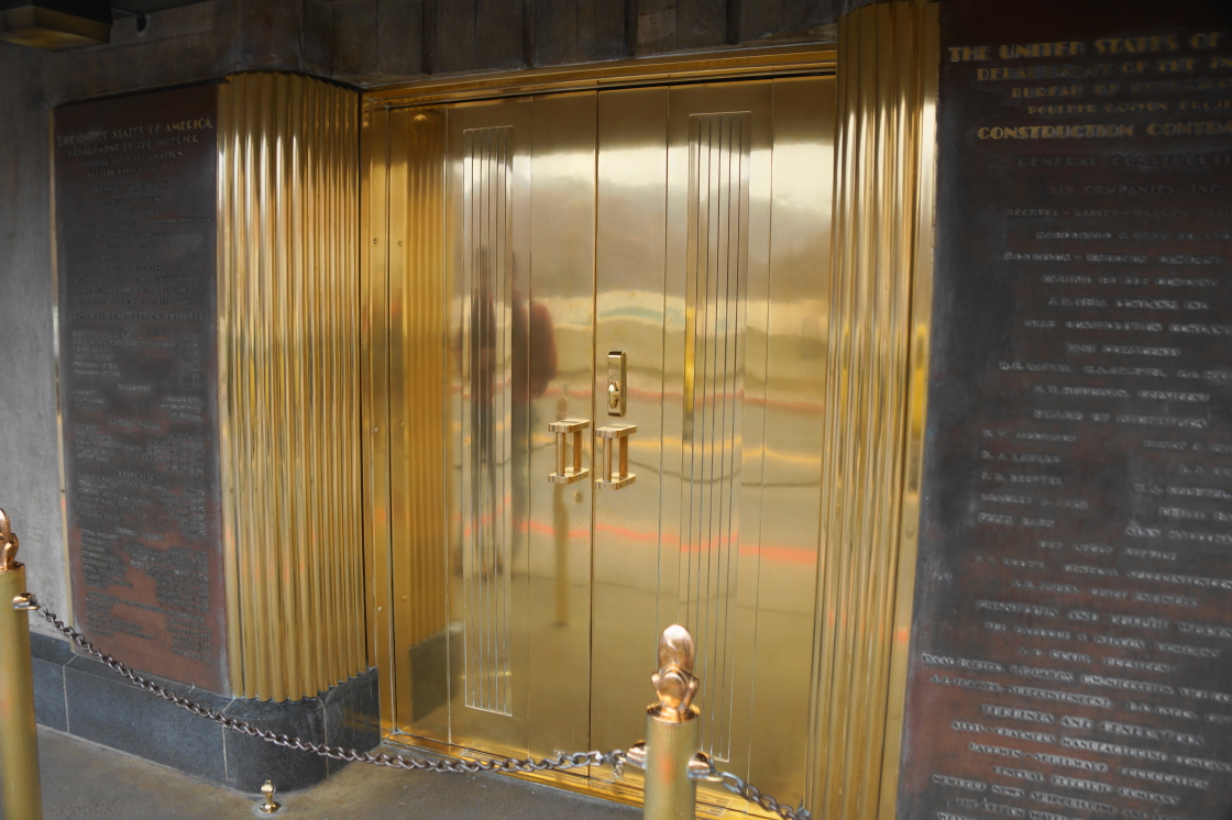 The dam is impressive. When you get past the size of the thing, it's the Art Deco style on all the little things that continue to amaze.
