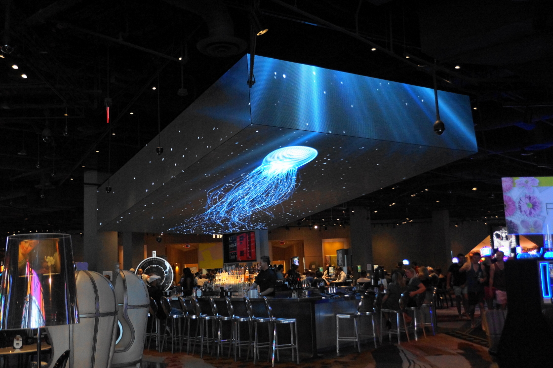 We're always looking for ideas and things to improve the bar night experience on the north end of the lake. It's a pity Planet's bar is not the right shape to add this thingy.