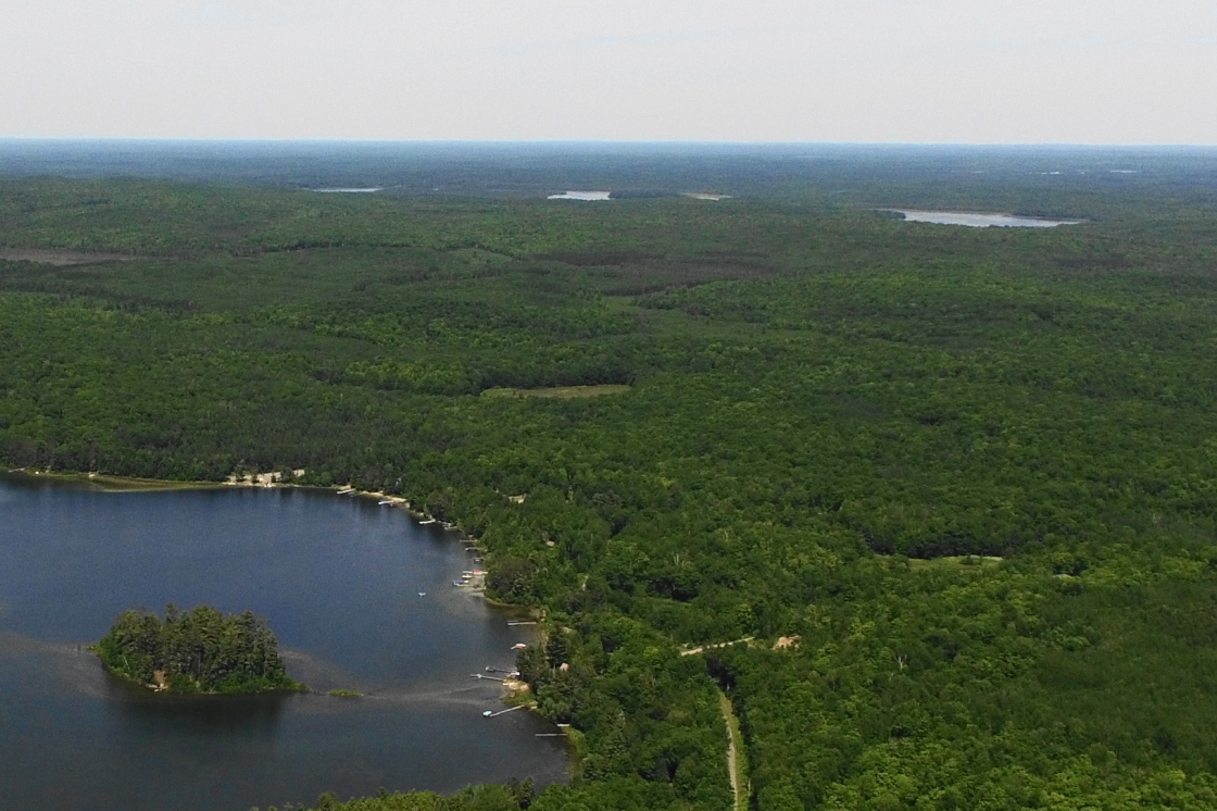 Lake Wabikon and Riley are still there, too.