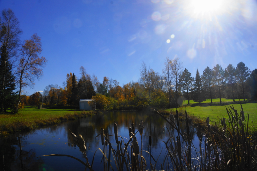 The water hazards at the soon-to-be-closed-for-the-season Nicolet Country Club golf course haven't been fuller.
