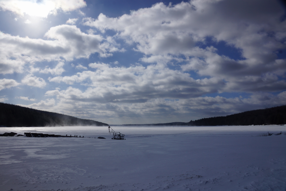 The winds have passed. We are supposed to get warmer, then cooler, then tapping. The ice will go out sometime after that. Then Summer. Hazzah! In an effort to speed the perception of time between now and ice-out the 15th Annual Lake Lucerne Ice-Out contest is up (link on the right). It'll be linked to the main page in the upcoming days but for now only here to reward those that click on the weekly summary pages. Good luck and keep warm.<br><br><br>-Nemo, master of the Dance-of-Shame.