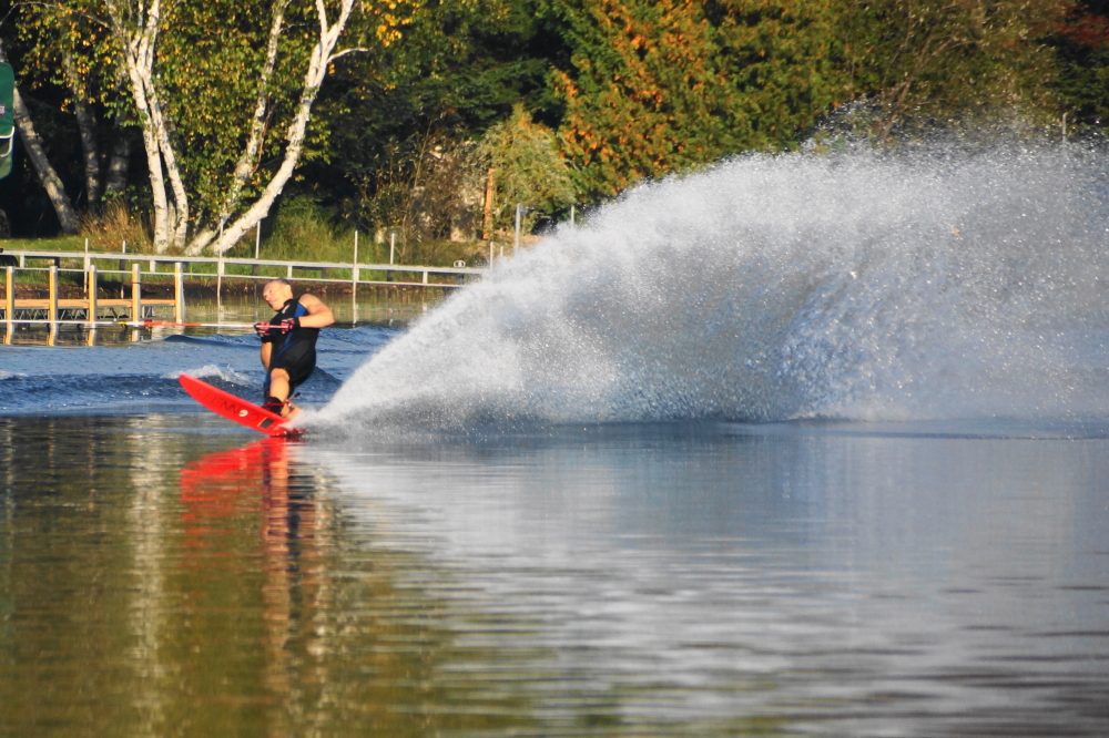 Late in the week, the warm arrived along with rough water. Then the rough went away, leaving behind some of the best skiing of the year.