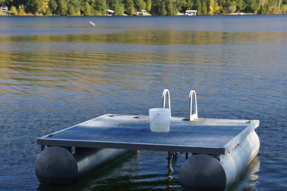 Before the weekend, when the lake was happy, late season fishing, diving, and Golfo were enjoyed by many. 