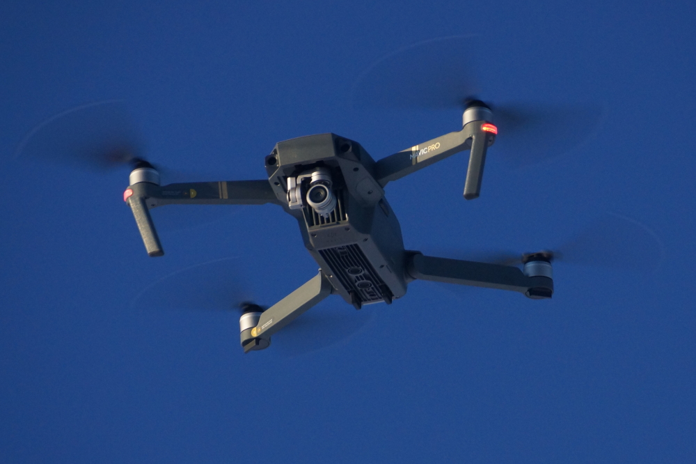It was too cold and windy to put a UAV up, but that's never stopped us before. Many, if not most, snowmobiles have heated handlebars. It'd be nice if the drone's control joysticks had the same feature.