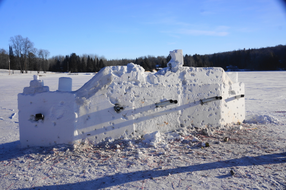 In the cold, early morning light, the forts had a pummeled, previously owned, for sale cheap on craigslist look.