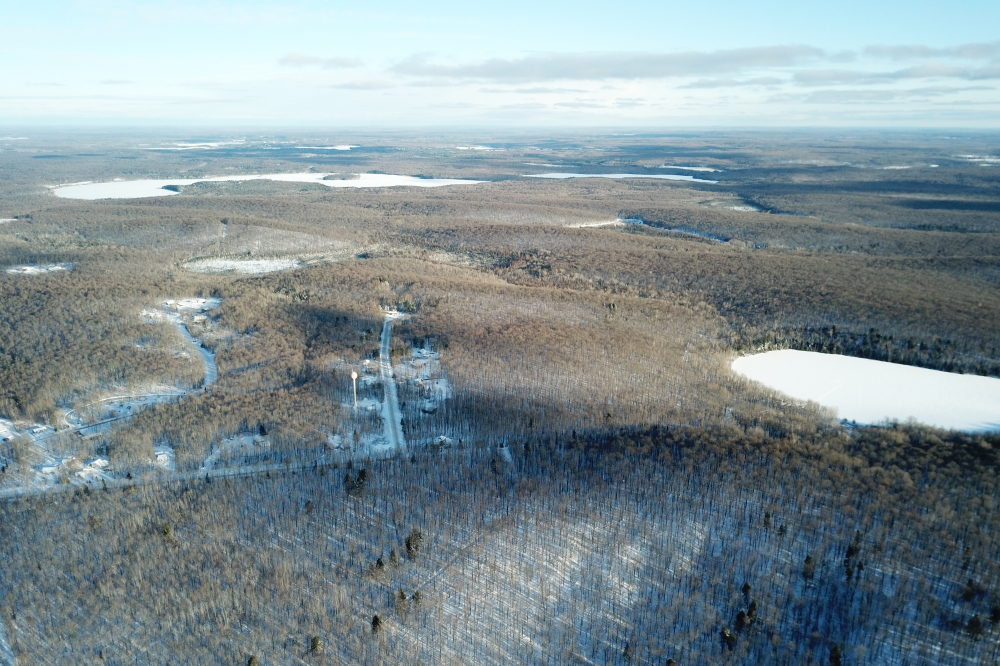 Lakes Wabikon, Riley, and Devils remain frozen. This was not completely unexpected.