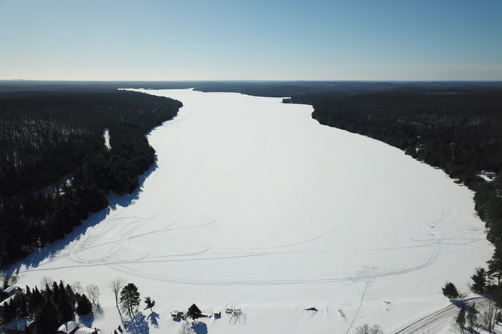In past Winters, the lake area begins to warm up this time of year. Not this Winter. Sub-zero mornings and single digit afternoons were the rule last week. There were several silver linings to this arctic horror. There's ice fishing, skiing (both downhill and cross country), snowmobiling and, as long as propane remains cheap and plentiful, indoor warmth. 