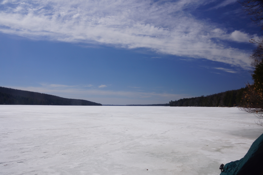 At the start of last week the snow, that just a week ago had deeply covered the North, was melting and filling the inflows to impressive, if not record, levels. In addition to rushing streams and bubbling brooks, there were many other changes that pointed to the final fading of Winter.