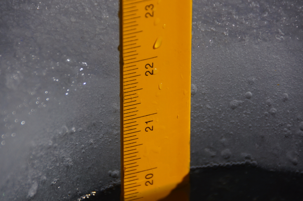 Last Sunday, the lake ice was checked. There's 22 inches of the cold stuff on Lake Lucerne. Will the ice be out by Memorial Day? We'll see.