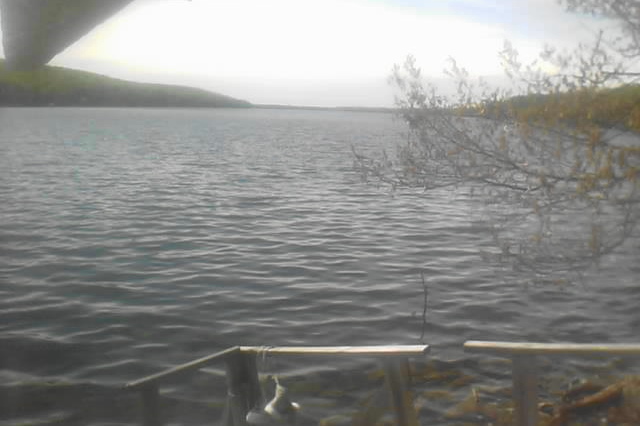 From the extreme southwestern corner of the area, the only view of the lake is very webcam-y. Fortunately, poaching current images from social media is easy and we have several good photographers on the lake. Truly, we live in a golden age.