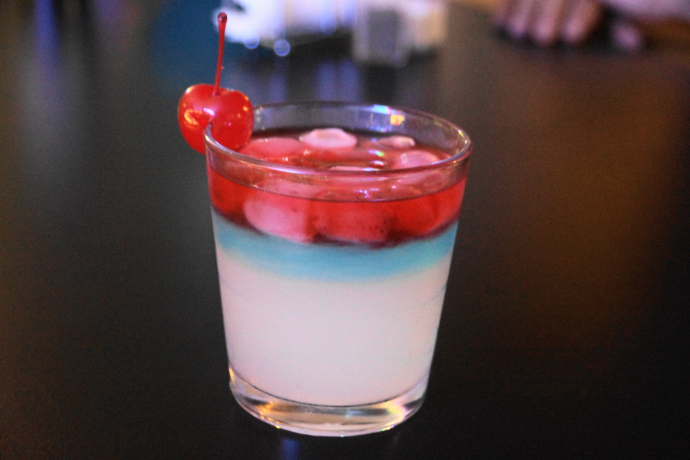You should have been at Saturday's bar night. The cocktails were particularly well layered.