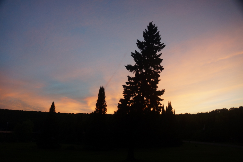 Breathtaking sunsets paired nicely with the un-rainy days.
