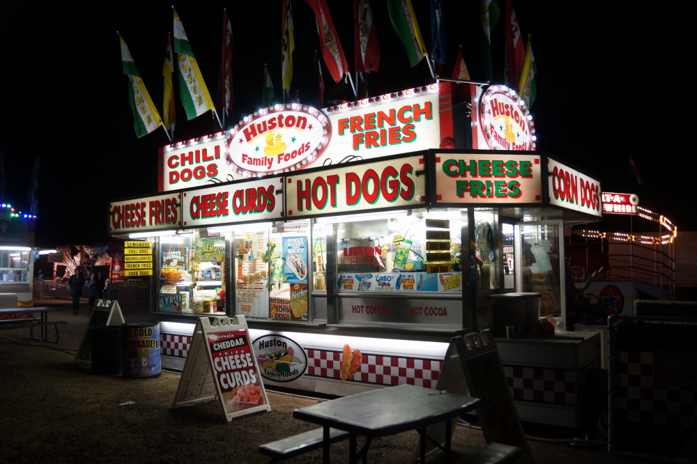 There was also many food choices to meet the dietary needs and gourmet predilections of most.