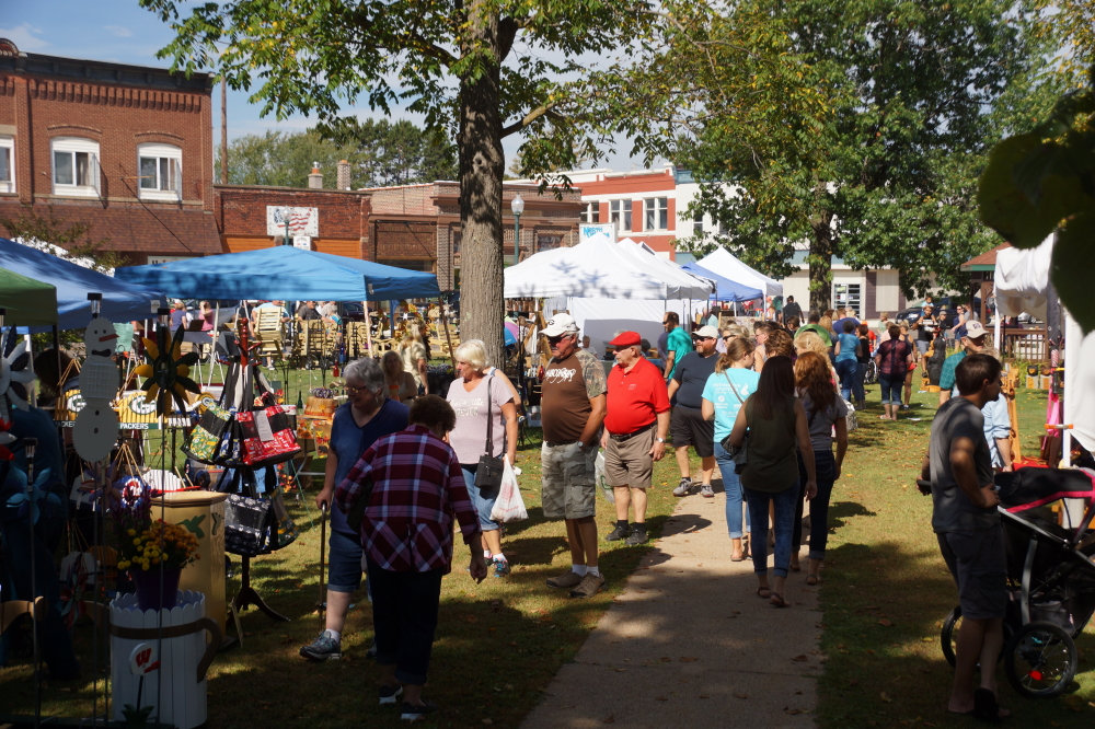 The art and the weather combined to make for a very well attended festival.