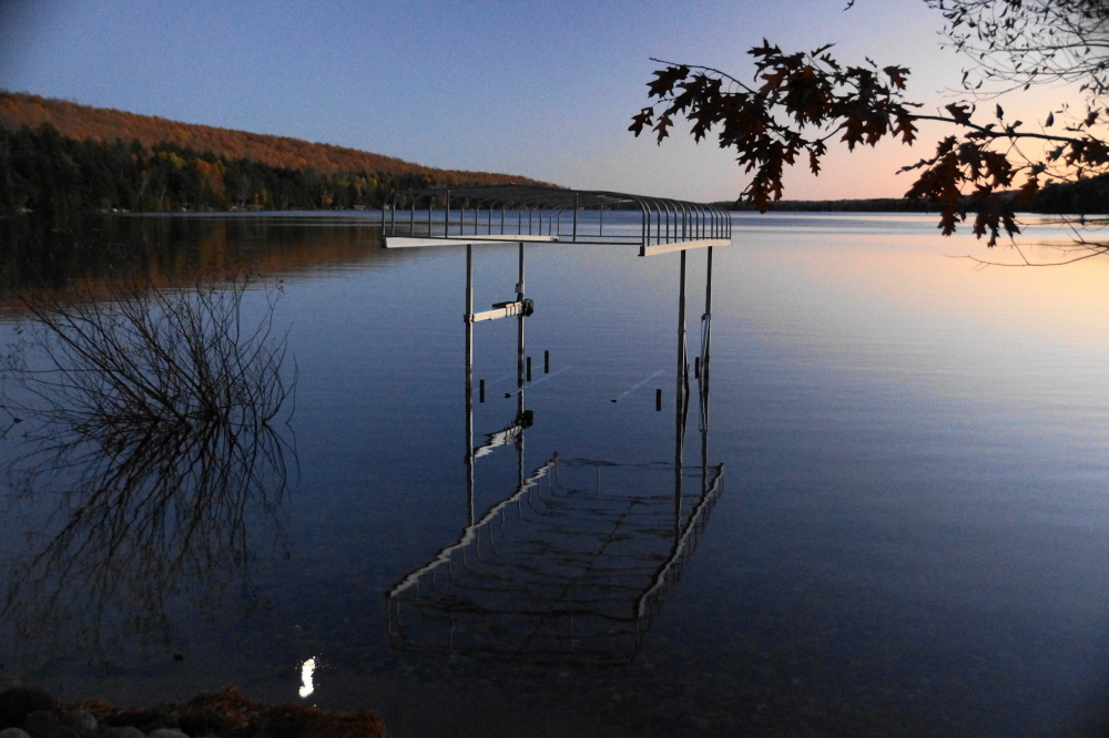 A few lifts are still in waiting for that pontoon crane guy.