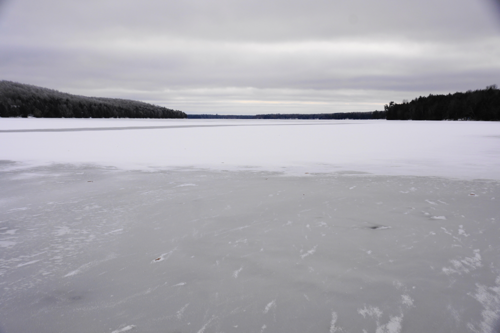 At the beginning of last week, half of Lake Lucerne was ice, half was open, and half was a slushy mess. Nobody water skied.