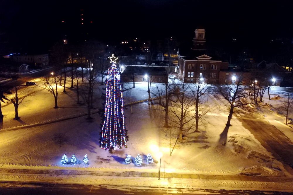 Just to the North of Surprise Lake is the Court House. Again, no fish, but after sunset, lots of lights.