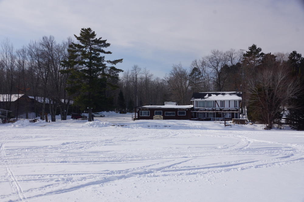 Water's Edge is open in the evening, the first water ski show is still a few weeks away.