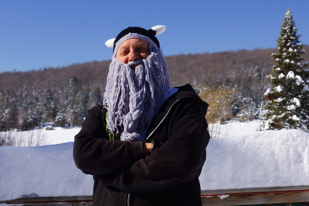 After giving in to the weather and adopting a more Nordic look, local residents can be easy to spot but harder to identify.